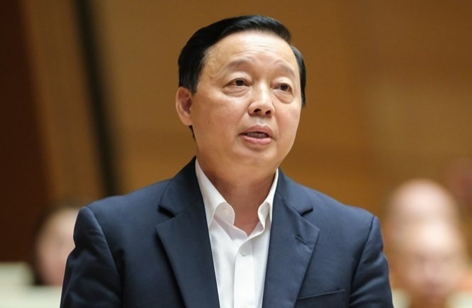 Bo truong Tran Hong Ha noi ve de xuat bo ten vo hoac chong tren so do hinh anh