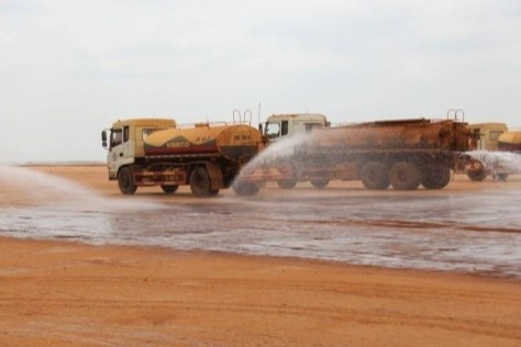 Giam thieu toi da bui do san bay Long Thanh anh huong khu dan cu hinh anh