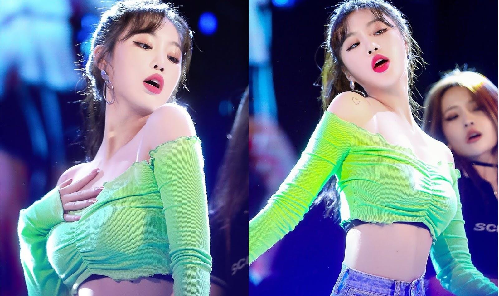 Nu than tuong duoc menh danh sexy nhat nhi Kpop hinh anh