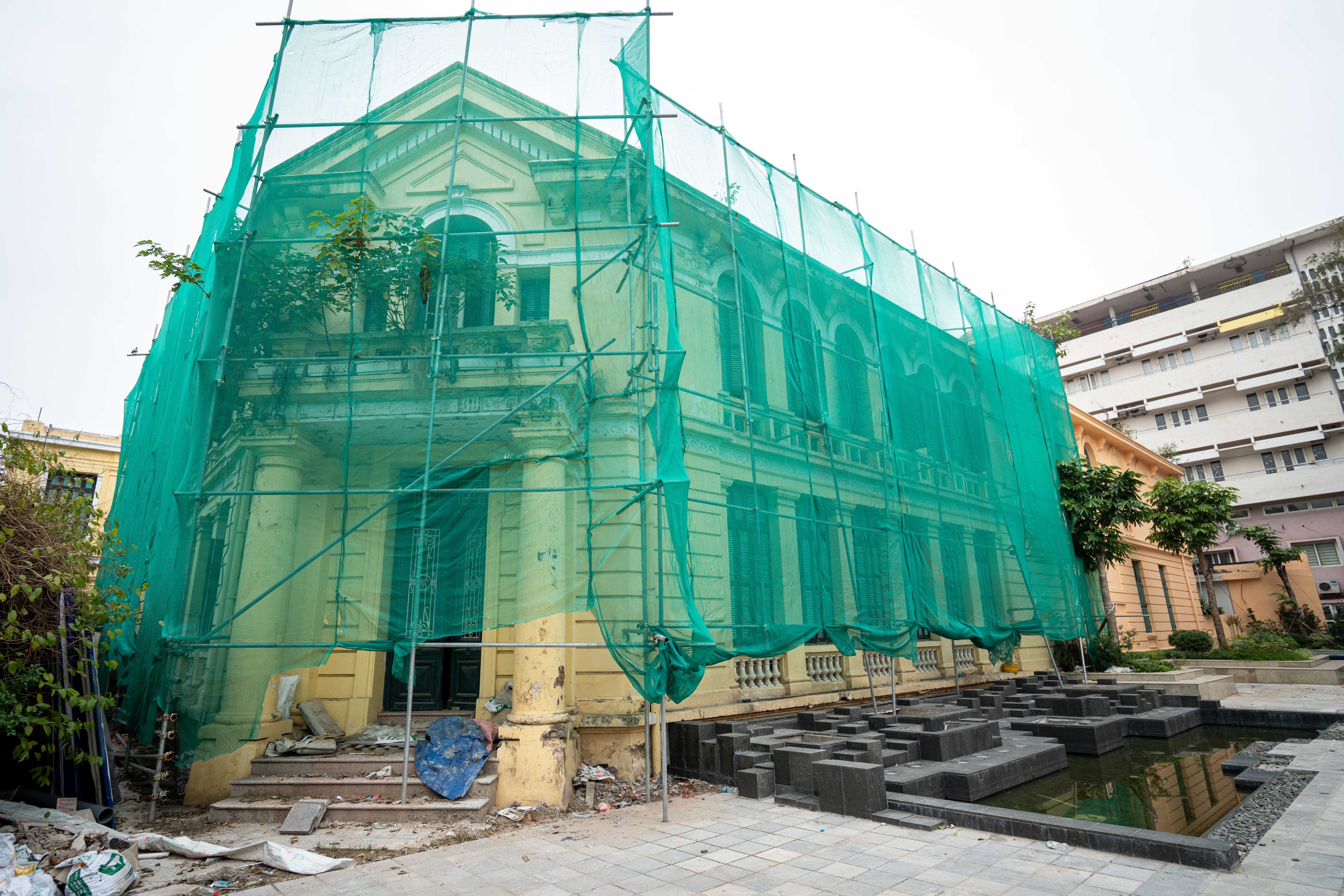 Pha do loat cong trinh o khu dat ‘kim cuong’ ven ho Guom hinh anh