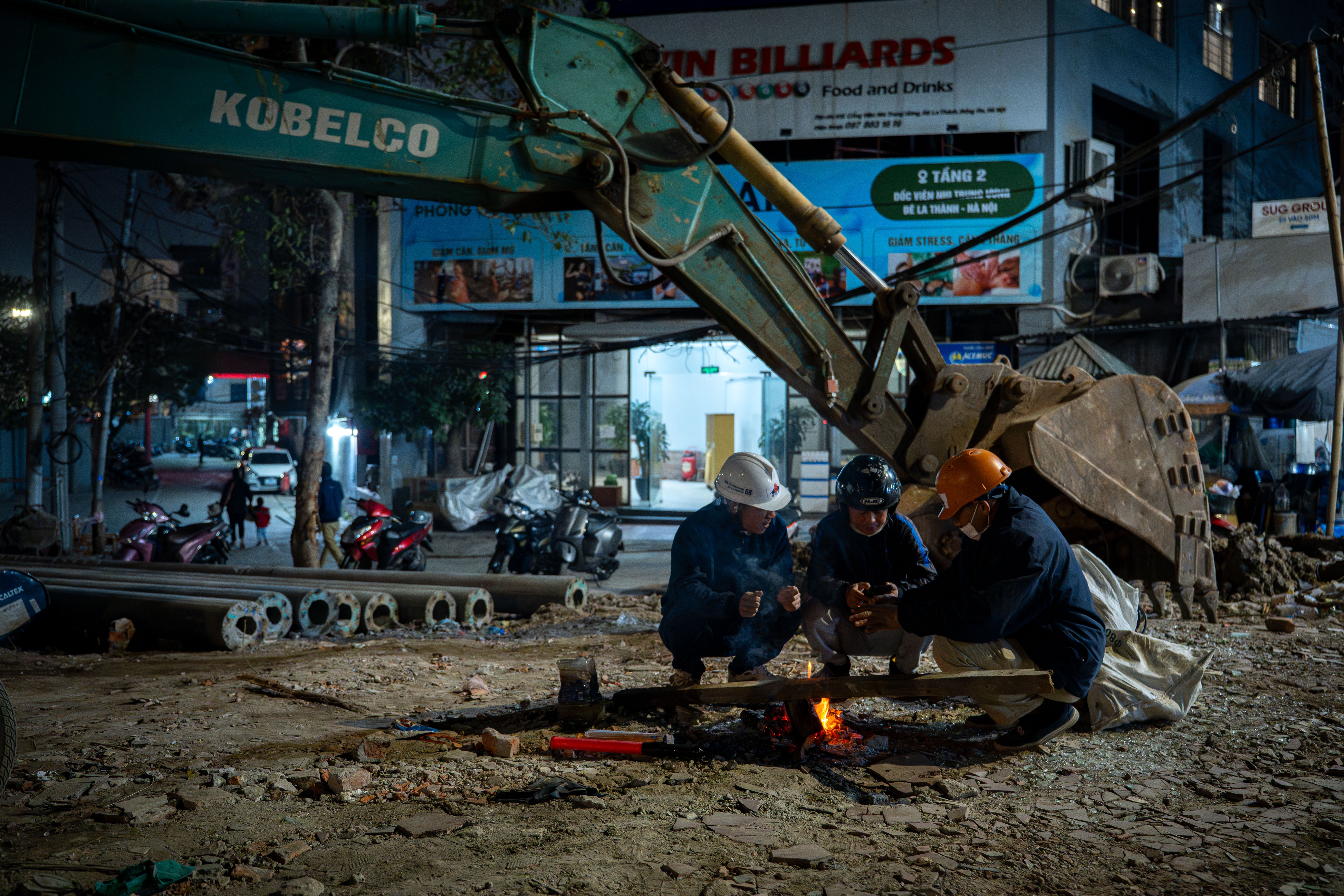 Thời thiết Hà Nội, Lạnh Hà Nội, Đốt lửa sưởi ấm ảnh 2 Thoi thiet Ha Noi, Lanh Ha Noi, Dot lua suoi am anh 2