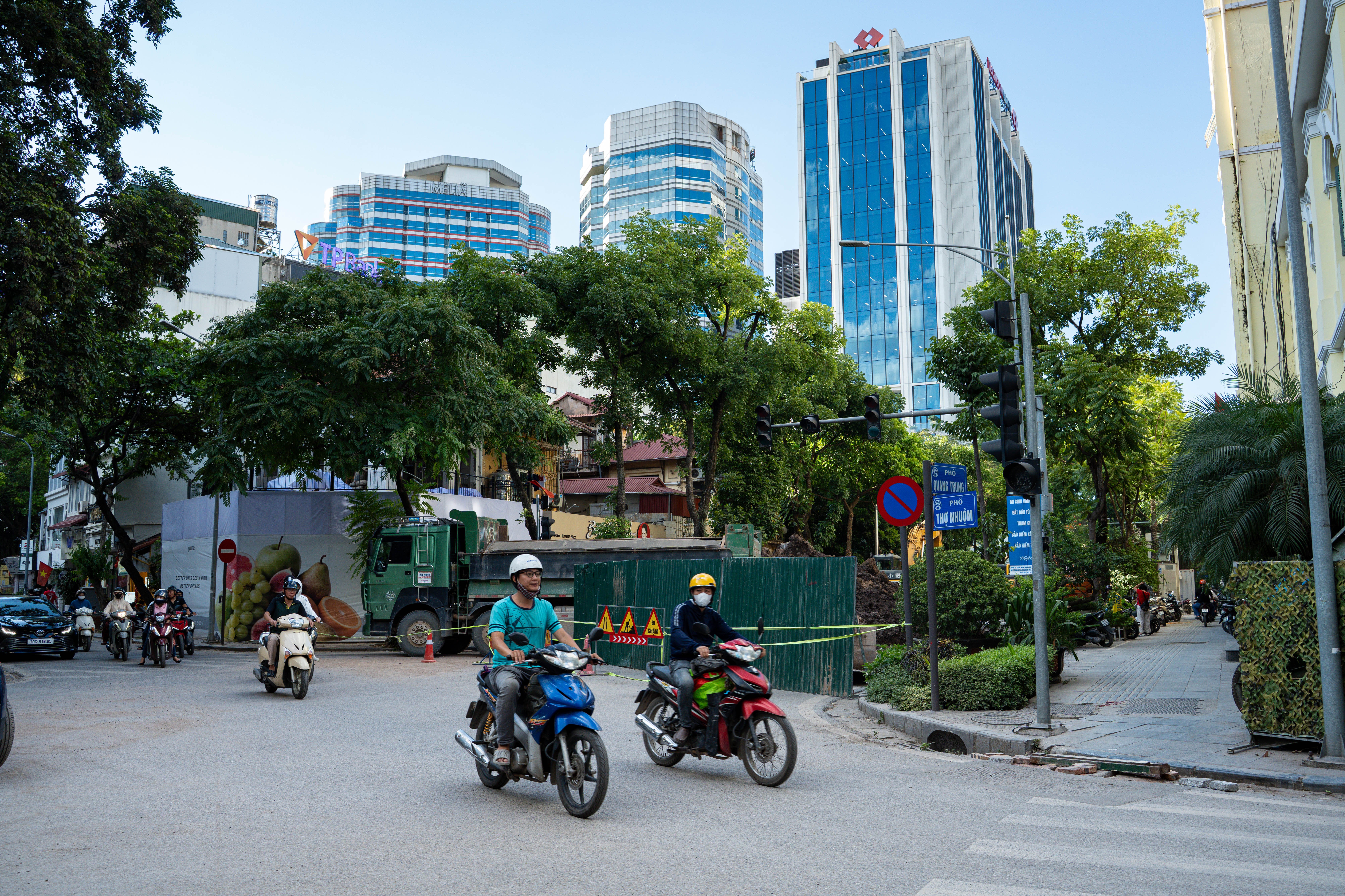 Ha Noi,  Chong ngap,  Phan luong giao thong,  Giao thong Ha Noi anh 8