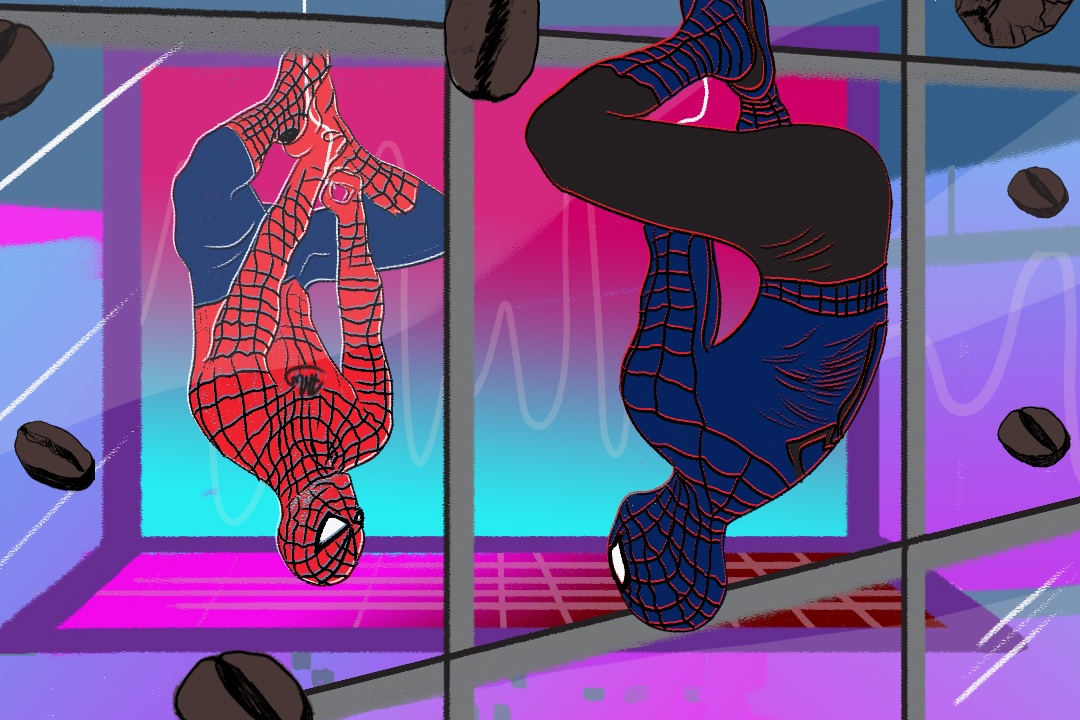 Khi sep o van phong, nhan vien ngoi quan ca phe hinh anh