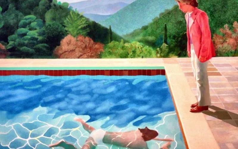 Trien lam hiem cua danh hoa David Hockney hinh anh