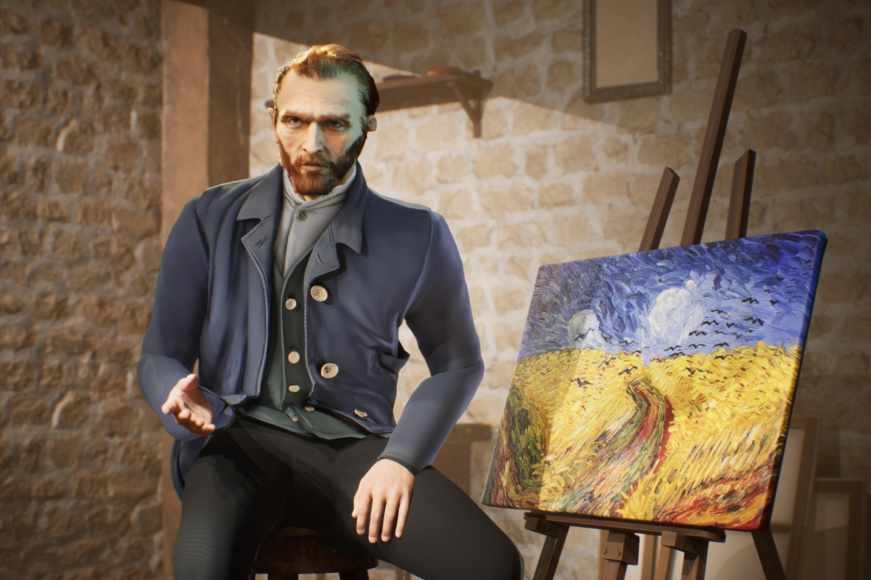 No luc khien Van Gogh co the 'noi chuyen' truc tiep hinh anh