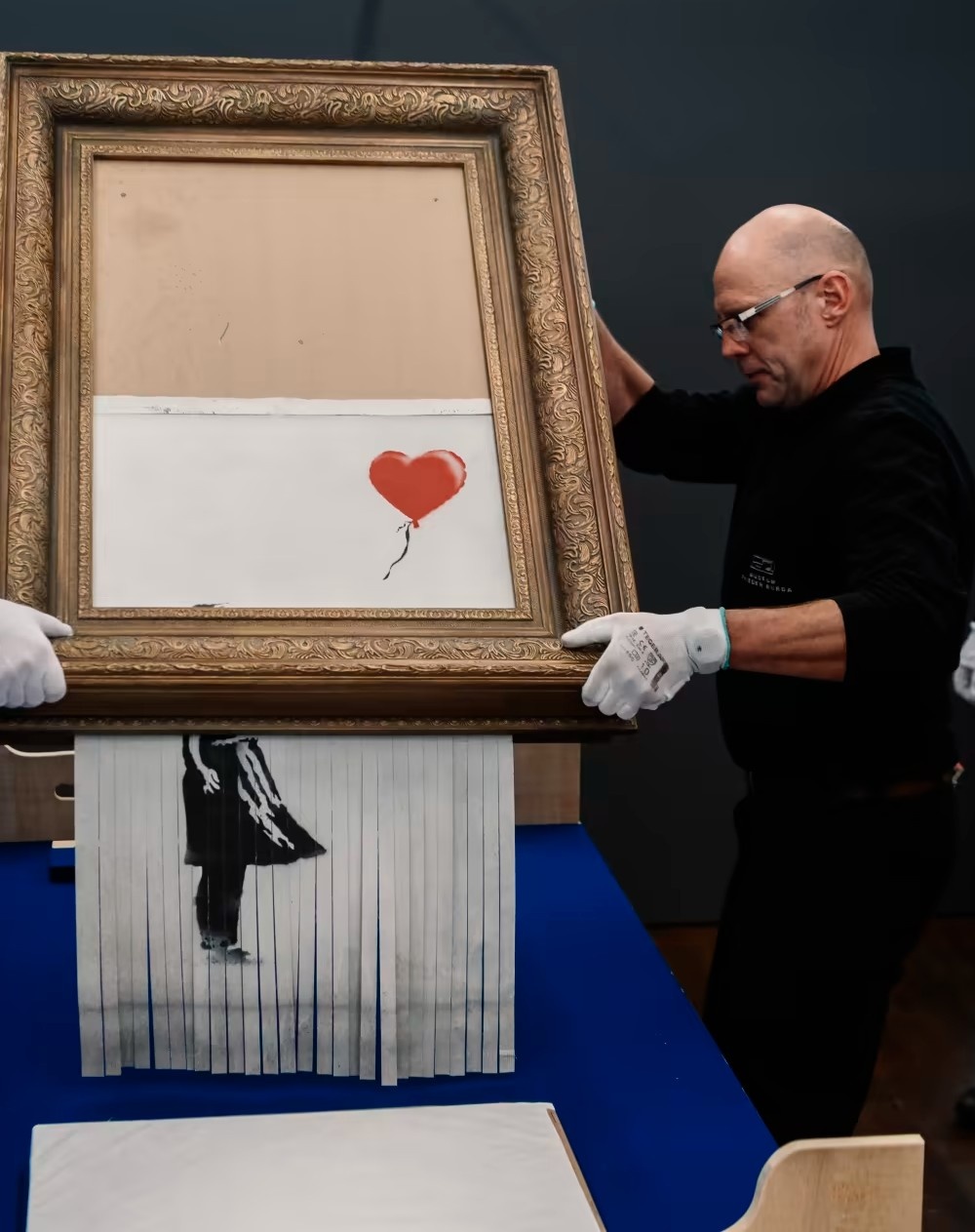 Banksy,  tranh thu nho,  David A. Lindon anh 1