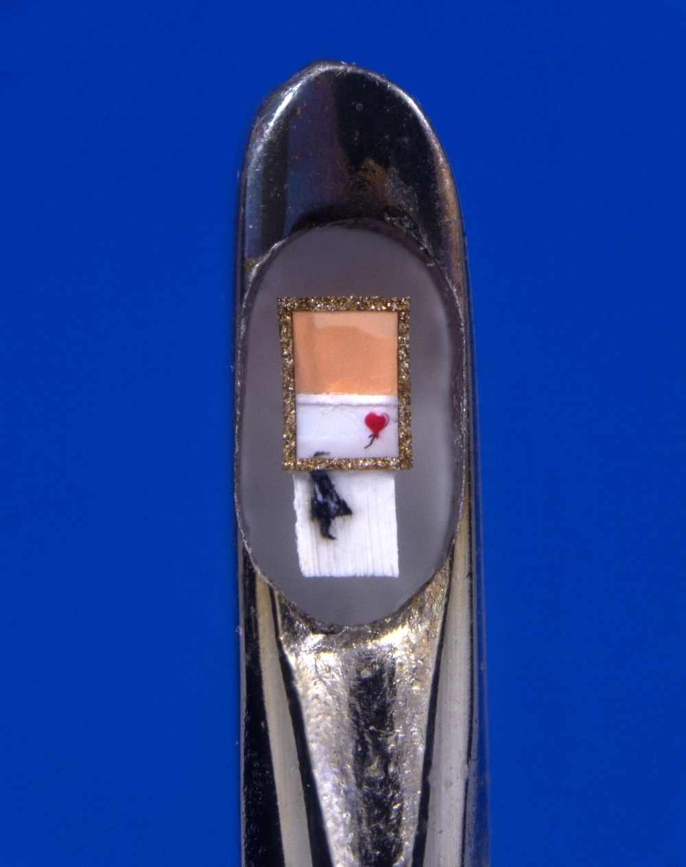 Banksy,  tranh thu nho,  David A. Lindon anh 2