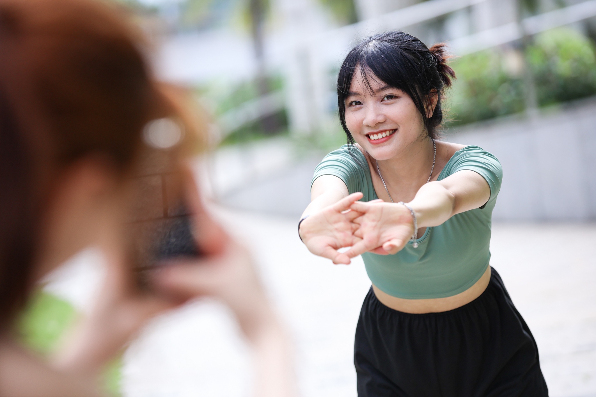 PT 'bo tay' khi khach doi giam 10 kg truoc Tet hinh anh