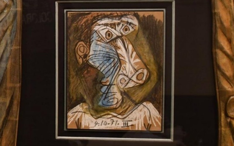 Tim thay buc tranh bi danh cap cua Picasso sau 14 nam hinh anh