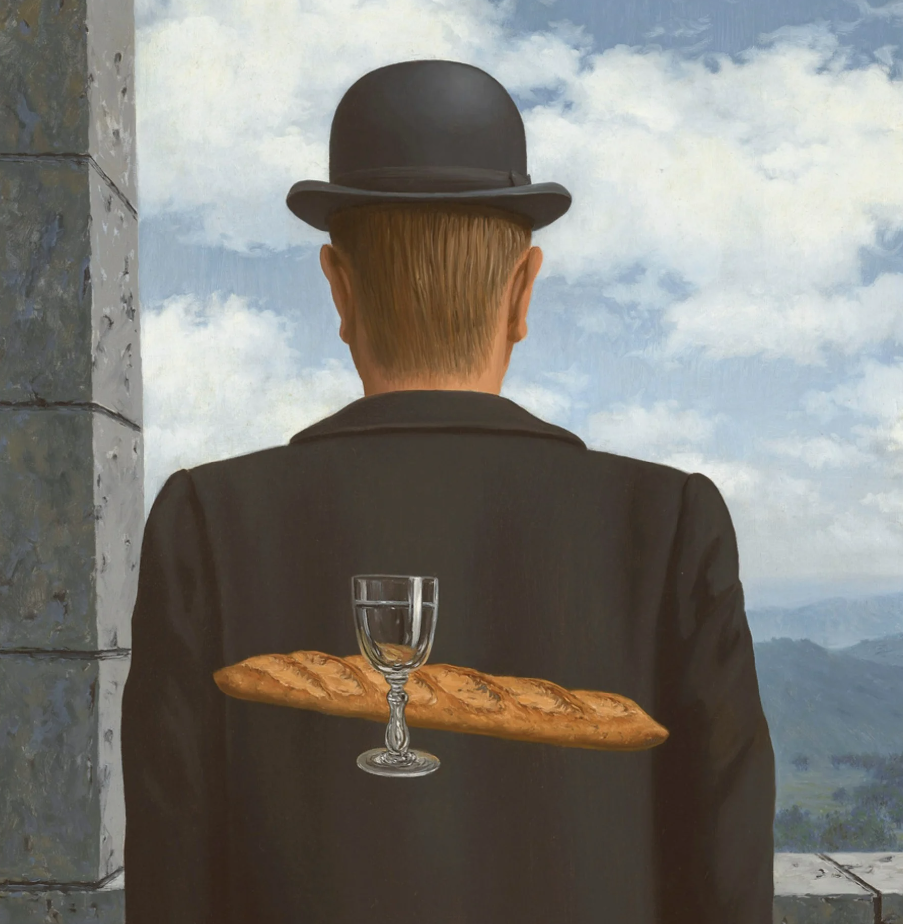 L’ami intime,  Rene Magritte anh 2