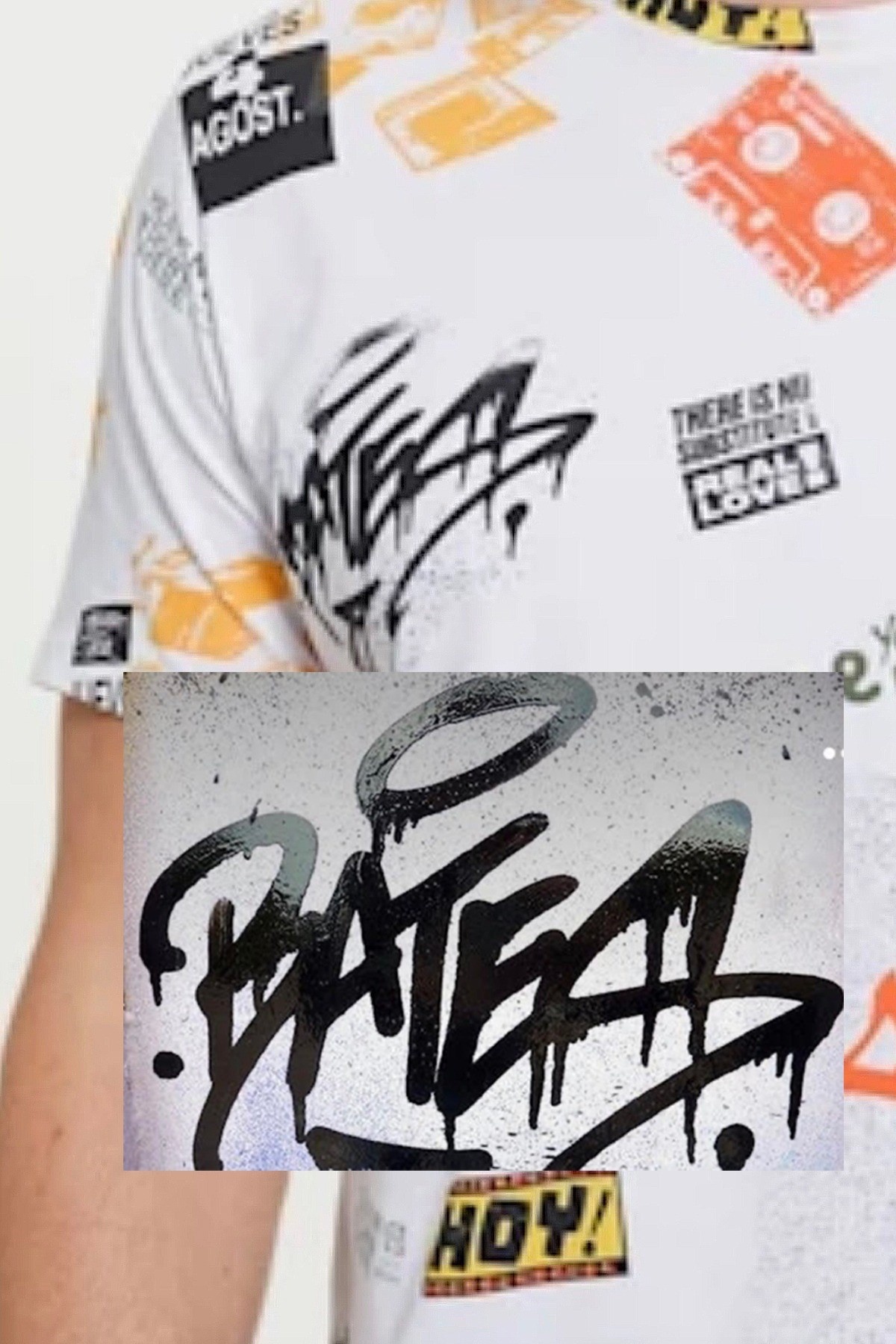 Guess,  đạo nhái,  graffiti ảnh 2 Guess,  dao nhai,  graffiti anh 2