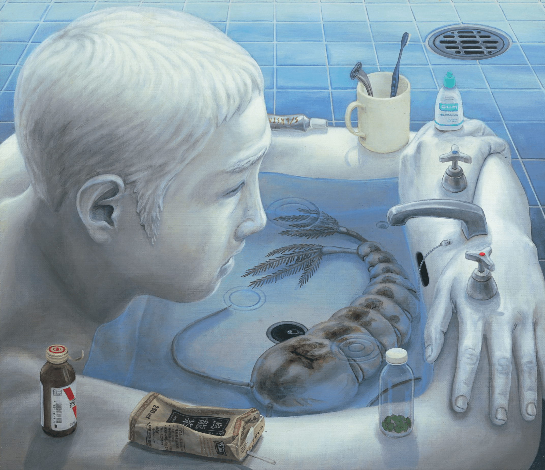 Tetsuya Ishida,  hoa si nhat ban,  tranh sieu thuc,  the gioi hien dai anh 5