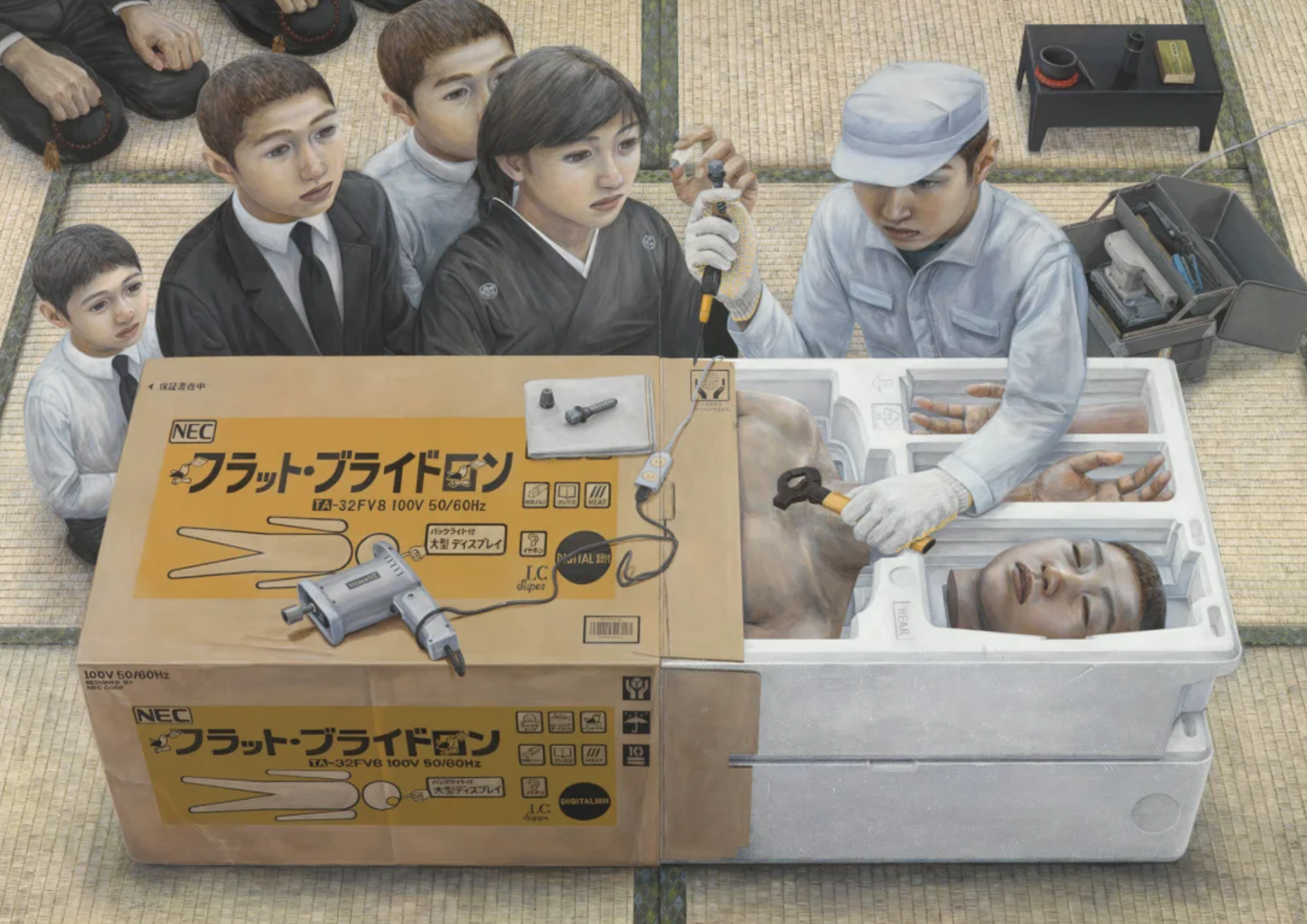 Tetsuya Ishida,  hoa si nhat ban,  tranh sieu thuc,  the gioi hien dai anh 8