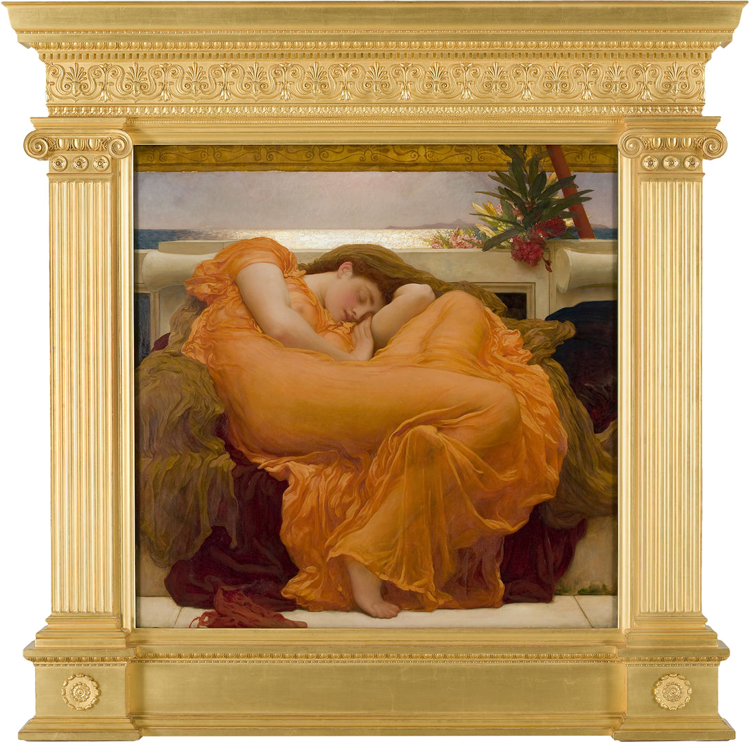 Tháng sáu cháy bỏng,  Frederic Leighton,  nghệ thuật hoàng gia,   ảnh 1 Thang sau chay bong,  Frederic Leighton,  nghe thuat hoang gia, anh 1
