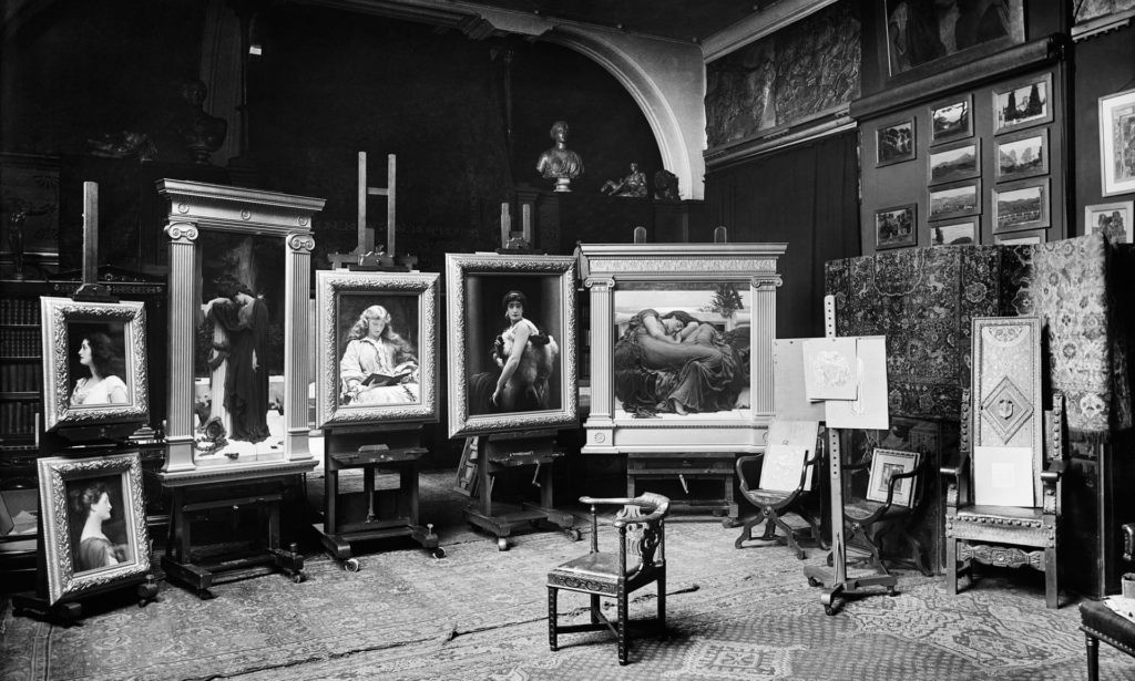 Tháng sáu cháy bỏng,  Frederic Leighton,  nghệ thuật hoàng gia,   ảnh 2 Thang sau chay bong,  Frederic Leighton,  nghe thuat hoang gia, anh 2