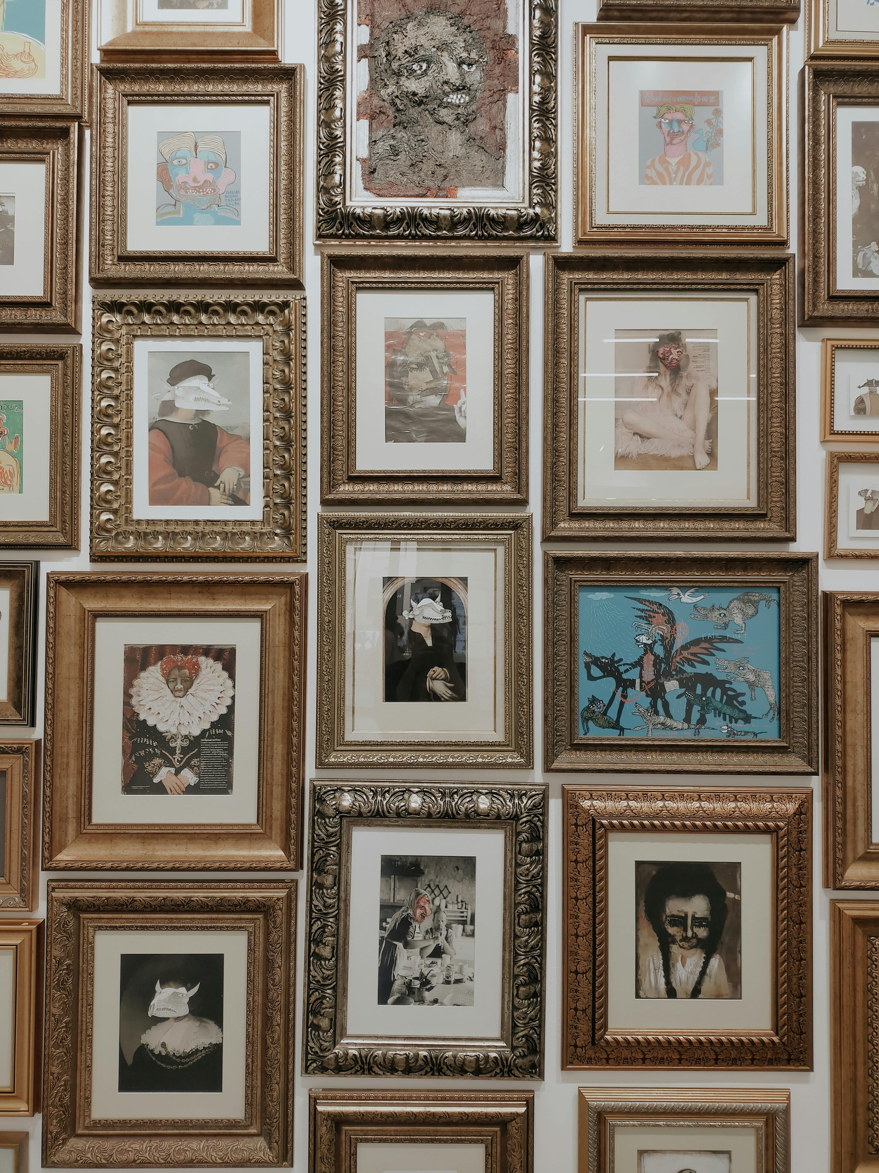 Treo tranh tren tuong,  ca mot nghe thuat,  cam quan tham my,  tac pham nghe thuat anh 7