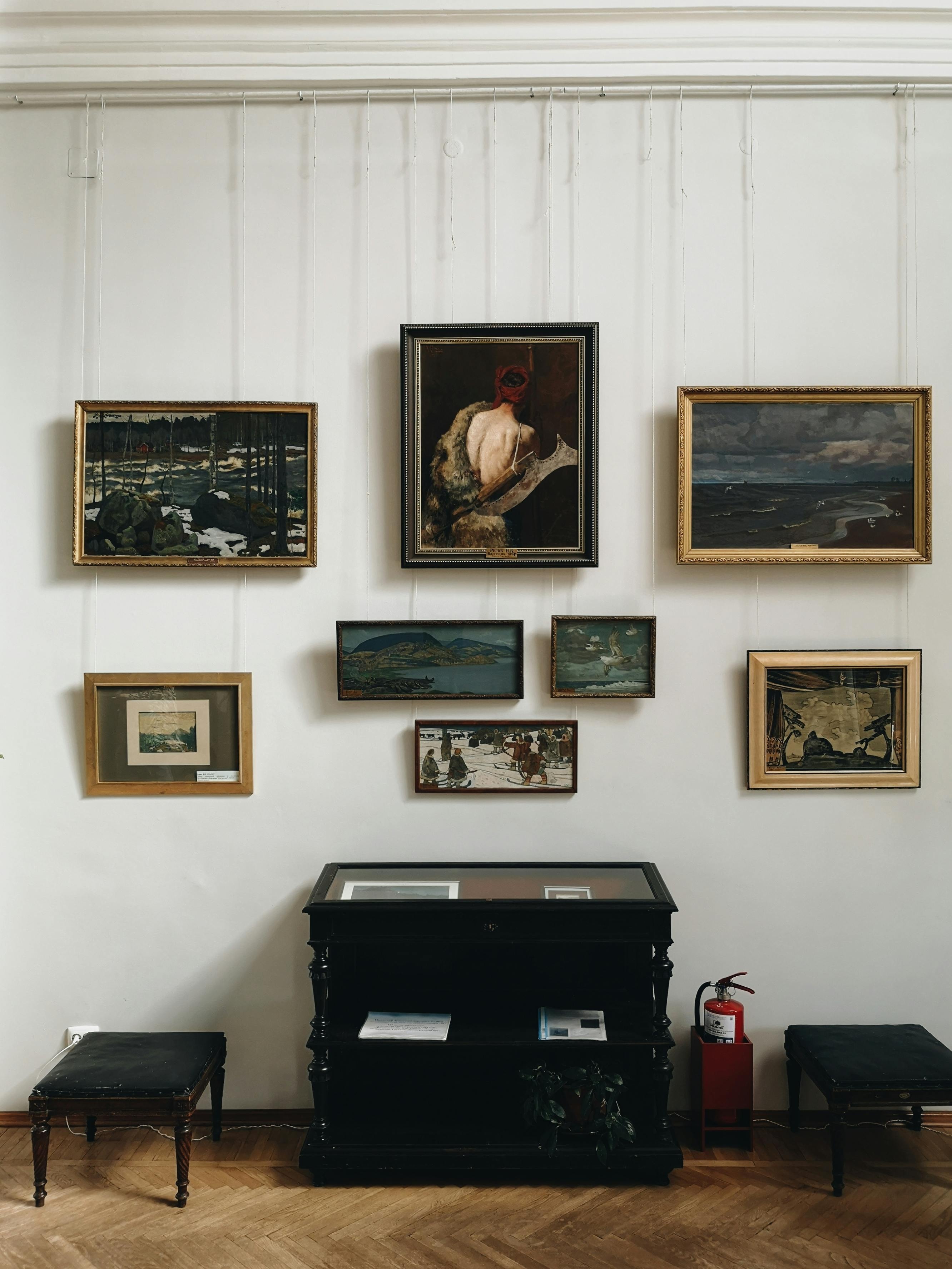 Treo tranh tren tuong,  ca mot nghe thuat,  cam quan tham my,  tac pham nghe thuat anh 16