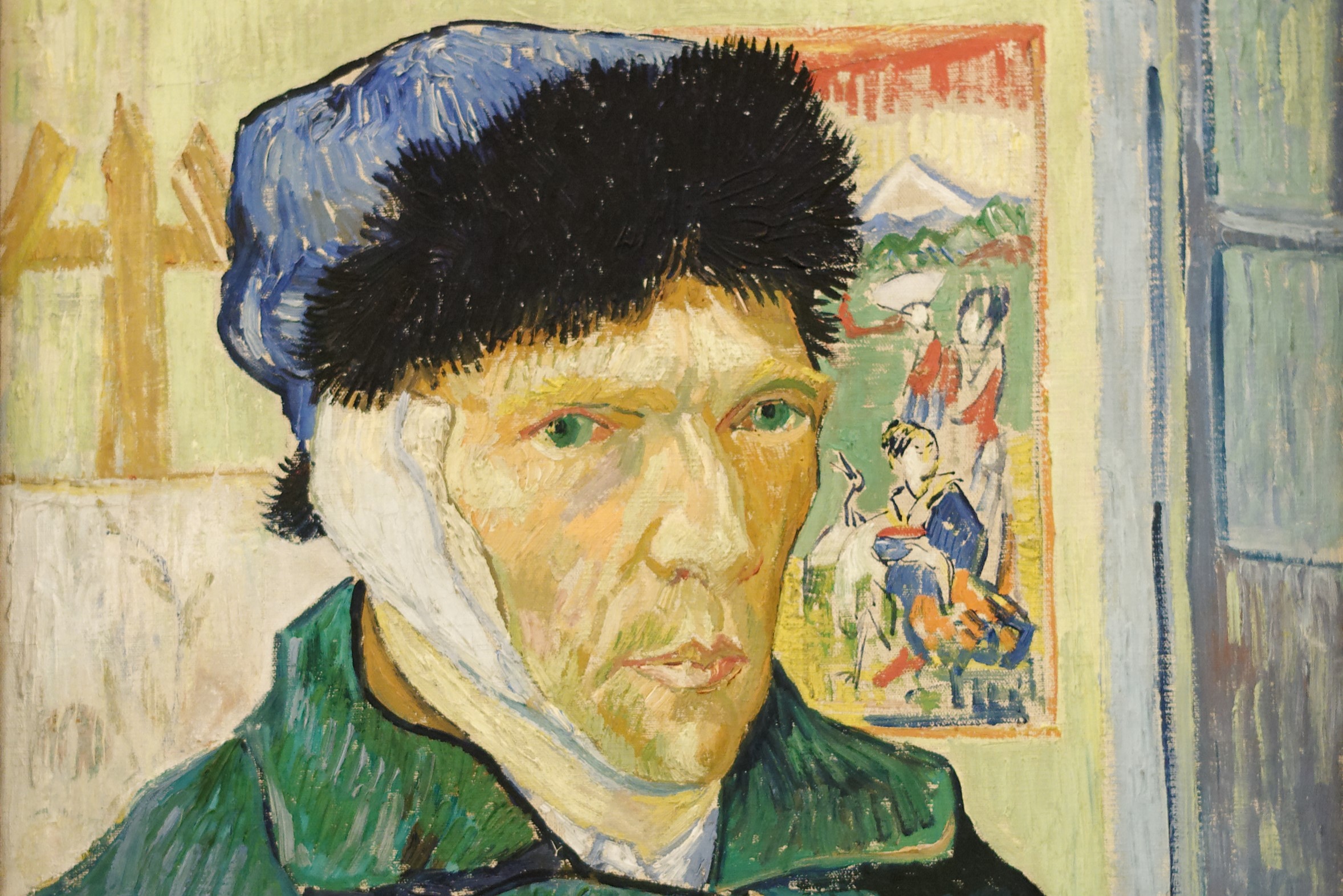 Van Gogh ve lien tiep 4 buc tranh sau khi tu cat tai hinh anh
