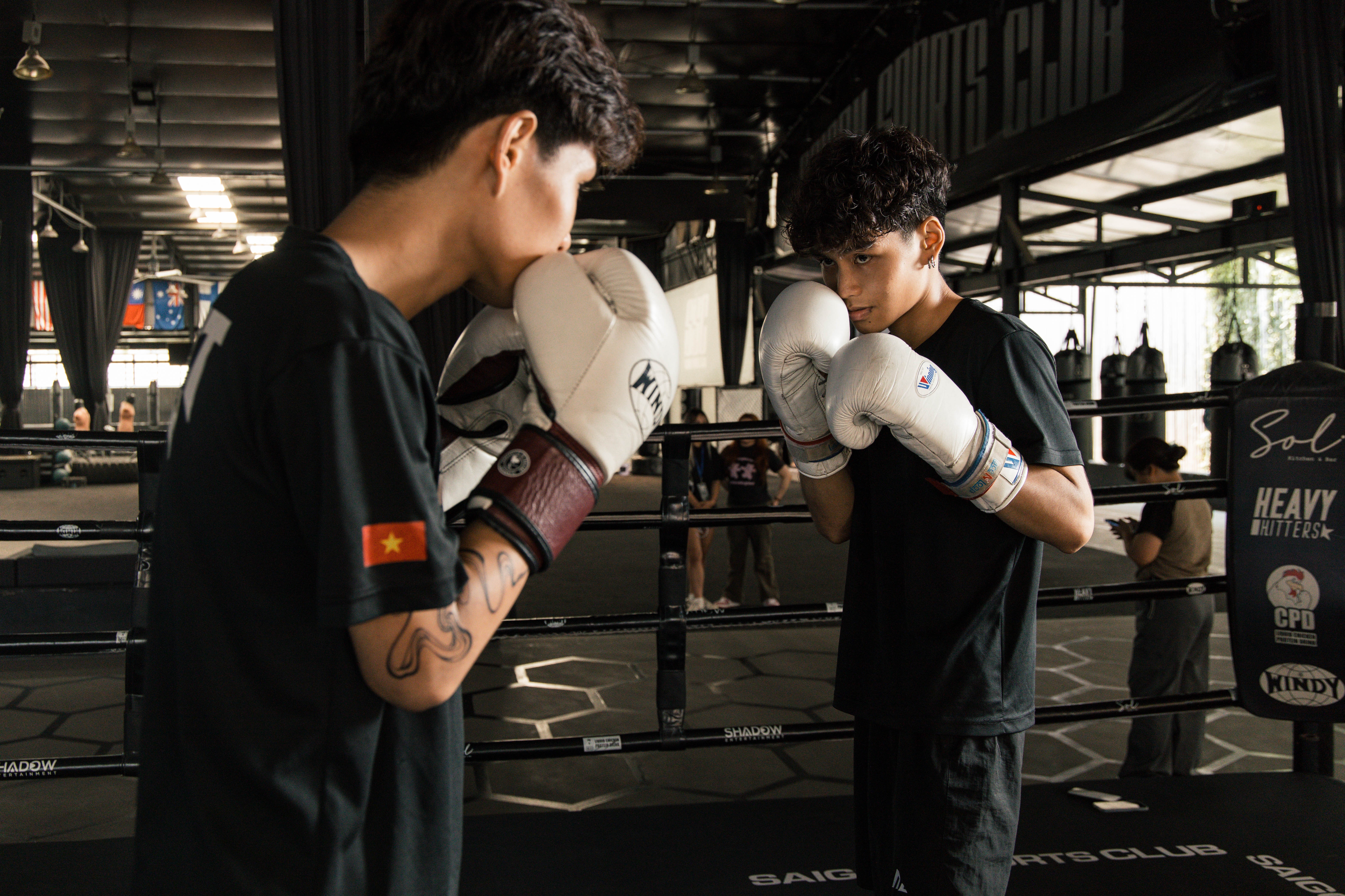 vo si boxing sinh doi,  boxing tphcm,  anh em sinh doi,  Doan Gia Thanh,  Doan Gia Dai,  Saigon Sport Club anh 5
