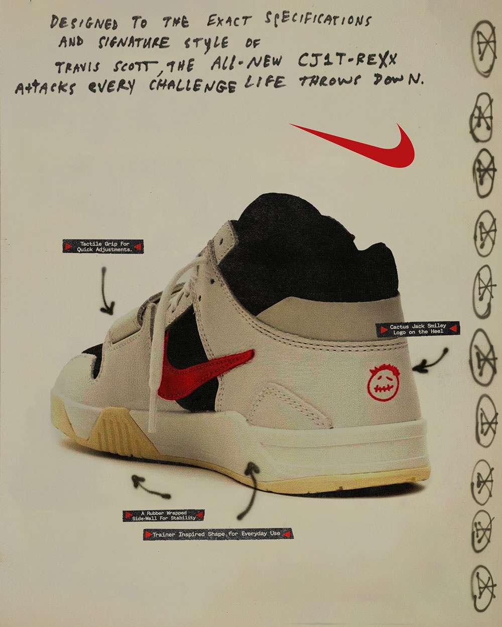 Travis Scott,  Nike,  Kylie Jenner,  CJ1 T-REXX,  jordan brand,  nike jordan,  air jordan anh 6