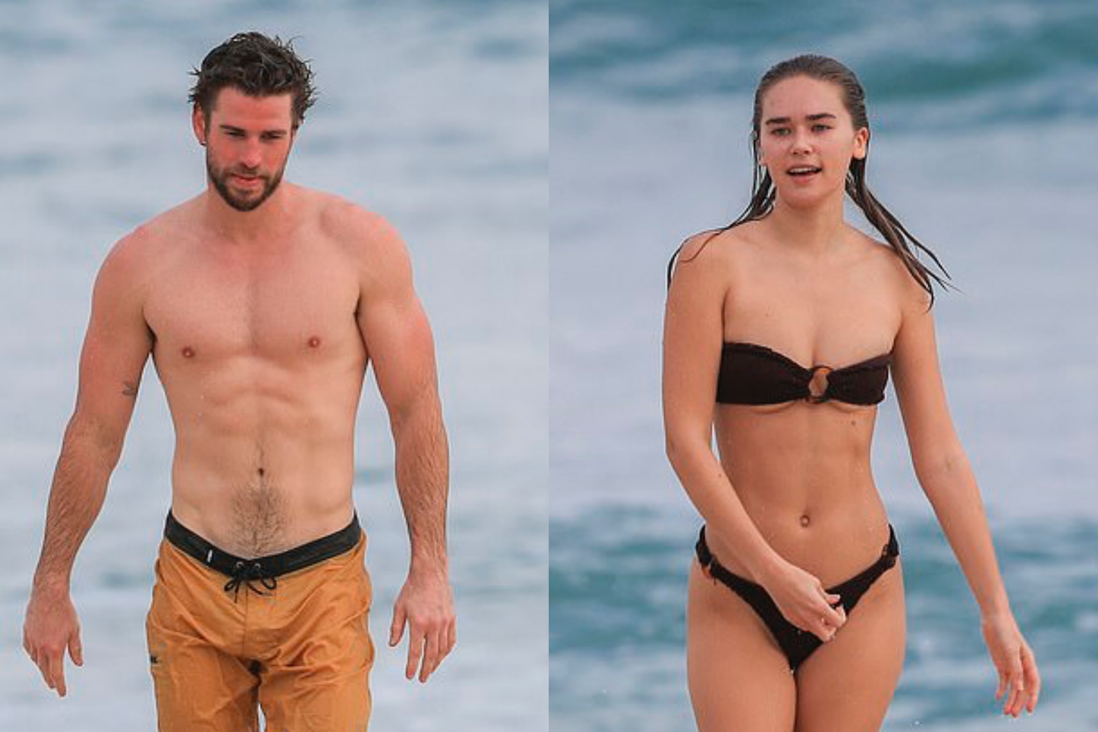 Liam Hemsworth tam bien ben nguoi tinh tre hinh anh