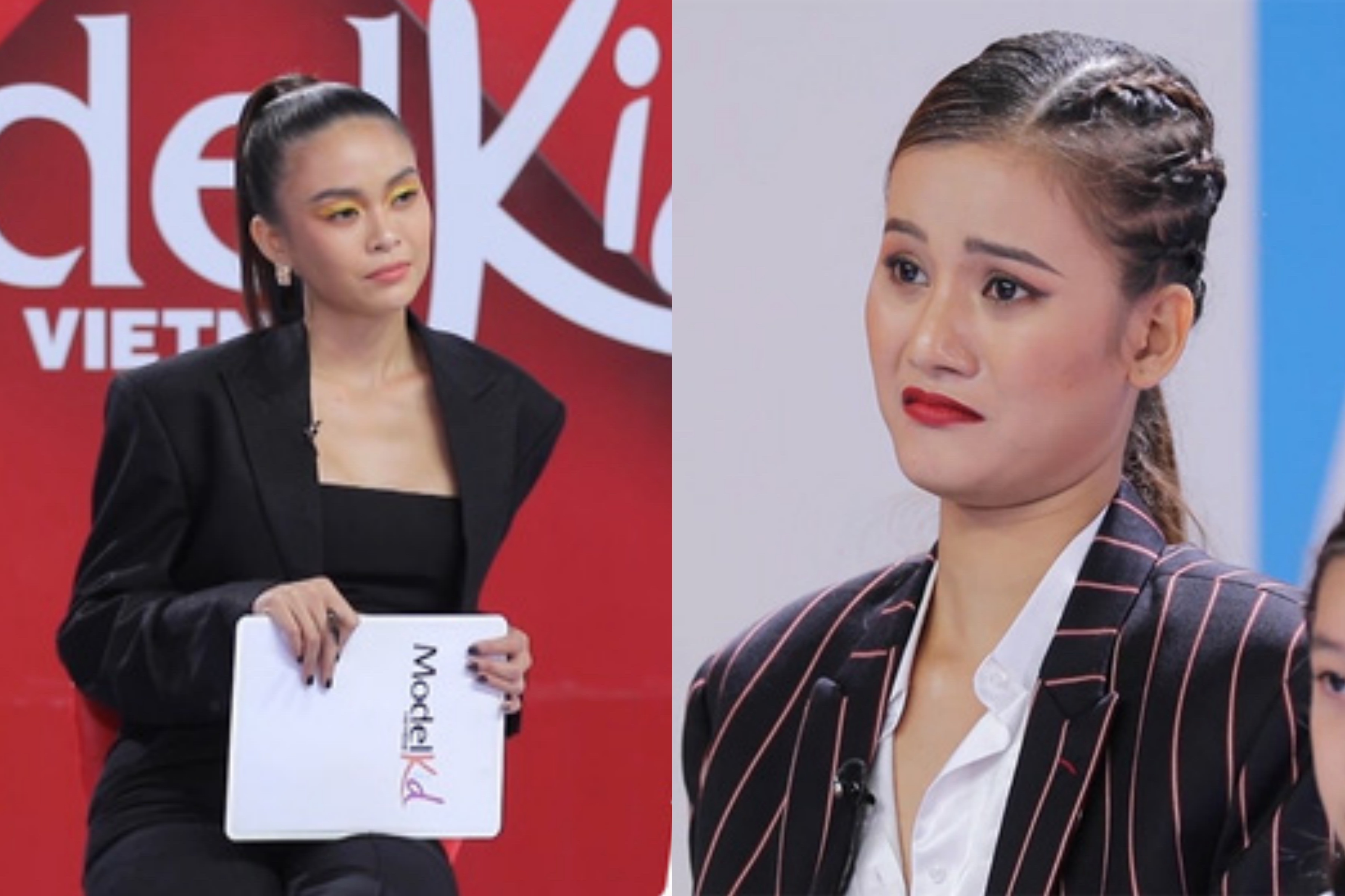 Mau Thuy va Huong Ly tranh cai truoc ong kinh hinh anh