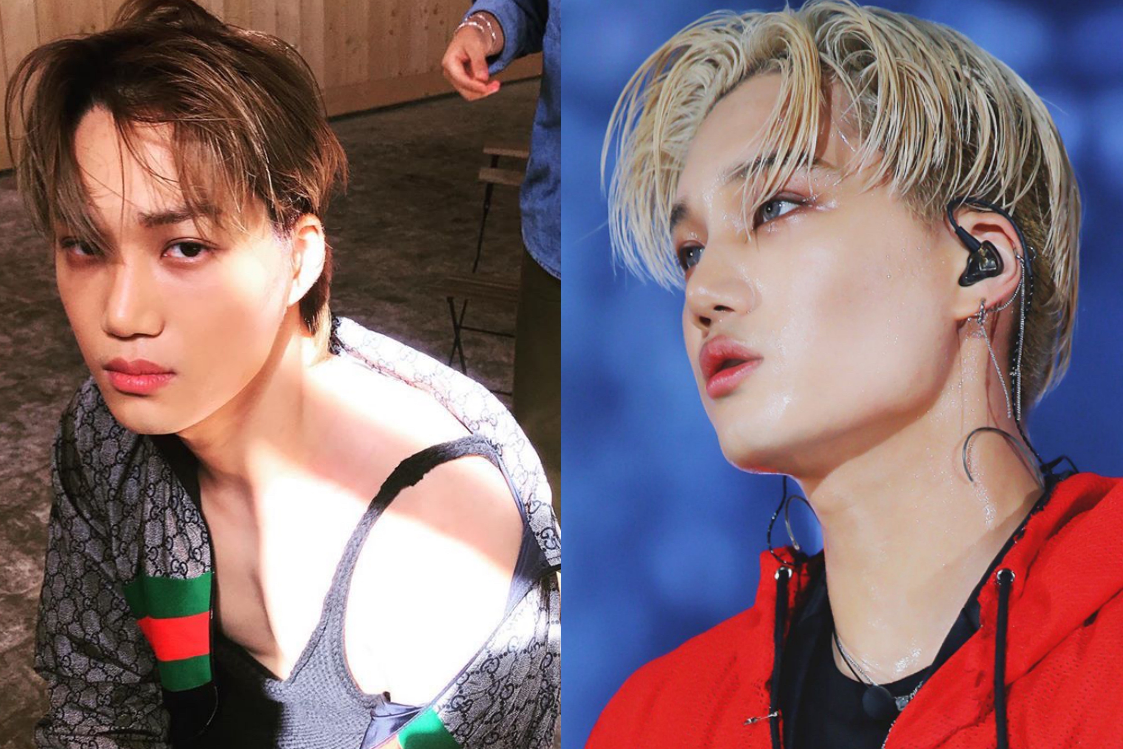 Kai (EXO) thich trang diem dam, dien trang phuc nu tinh hinh anh