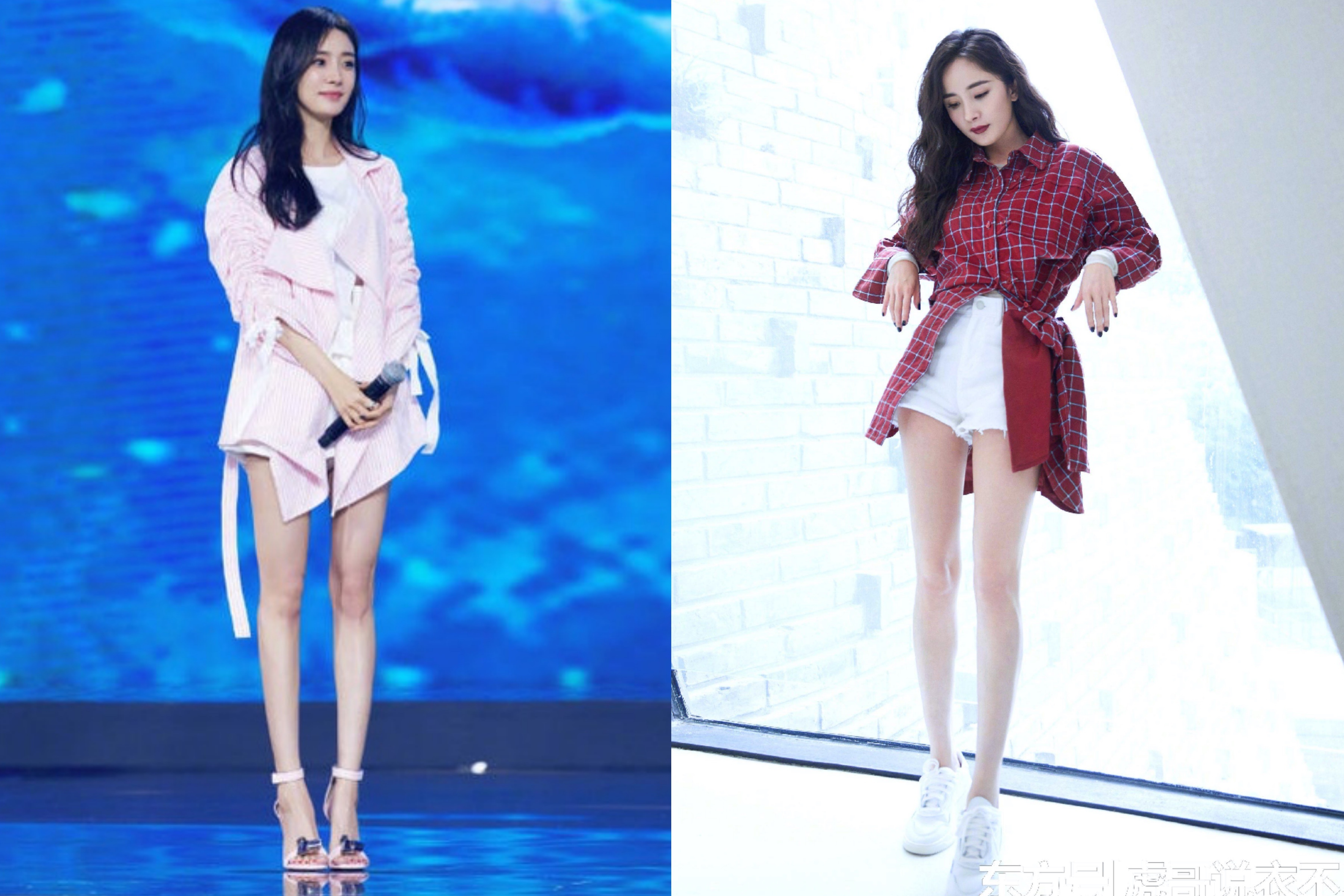 Duong Mich - my nu nghien mot giau quan de khoe doi chan dai tru danh hinh anh