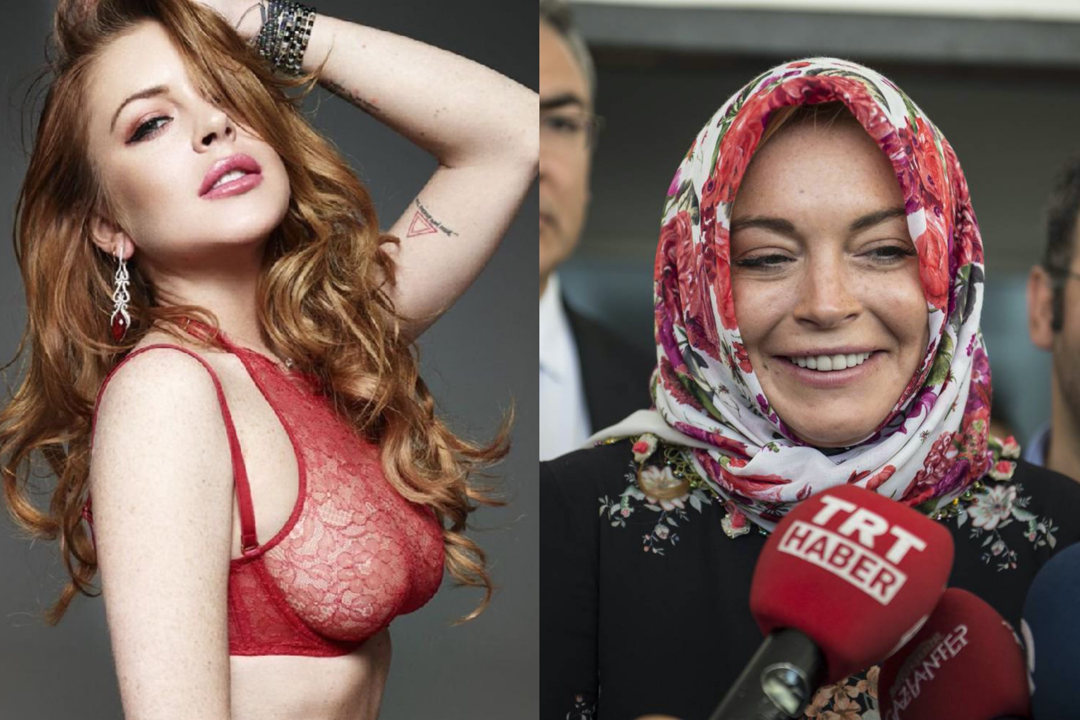 Lindsay Lohan - 'my nu nong bong nhat the gioi' gia nua khong nhan ra hinh anh