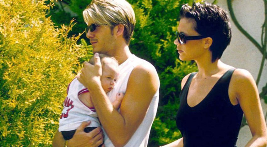 Loat anh paparazzi than thai cua David Beckham - Victoria trong 21 nam hinh anh