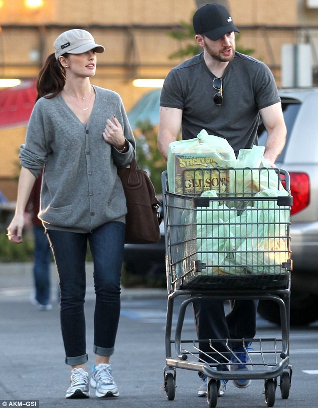 nguoi yeu Chris Evans anh 7