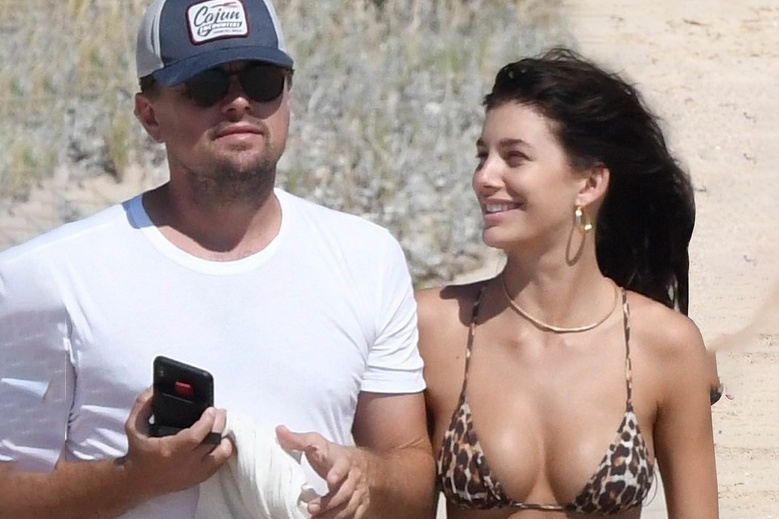 Ban gai kem 23 tuoi cua Leonardo DiCaprio ra mat me chong hinh anh