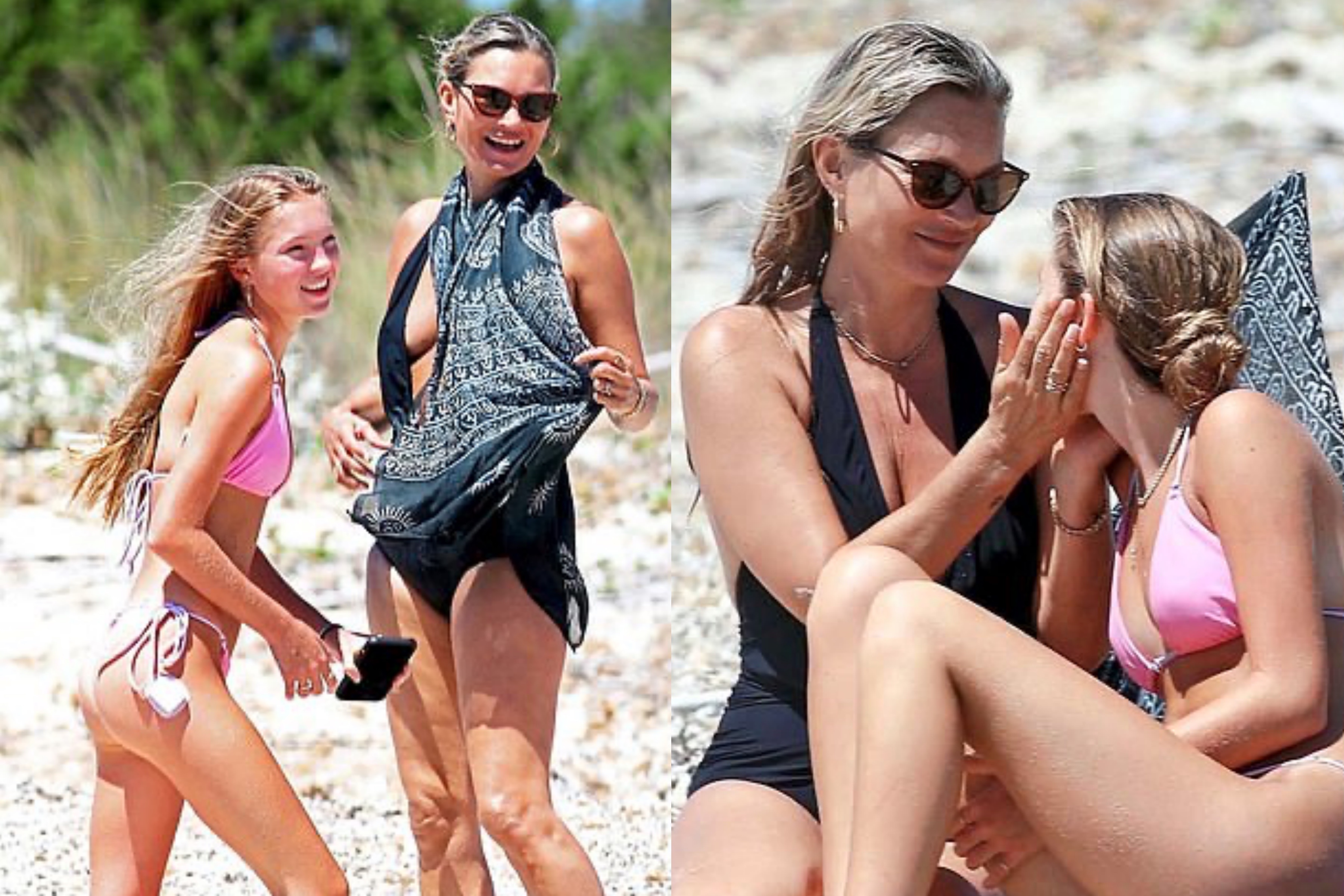 Con gai sieu mau Kate Moss cao gan bang me hinh anh