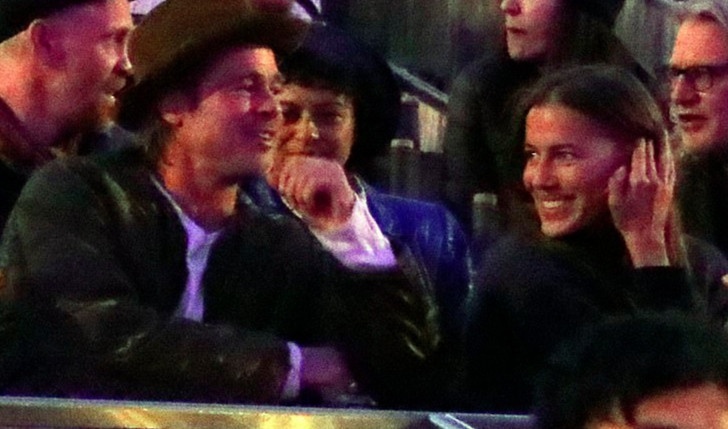 Brad Pitt ne tranh cau hoi ve ban gai Nicole Poturalski hinh anh