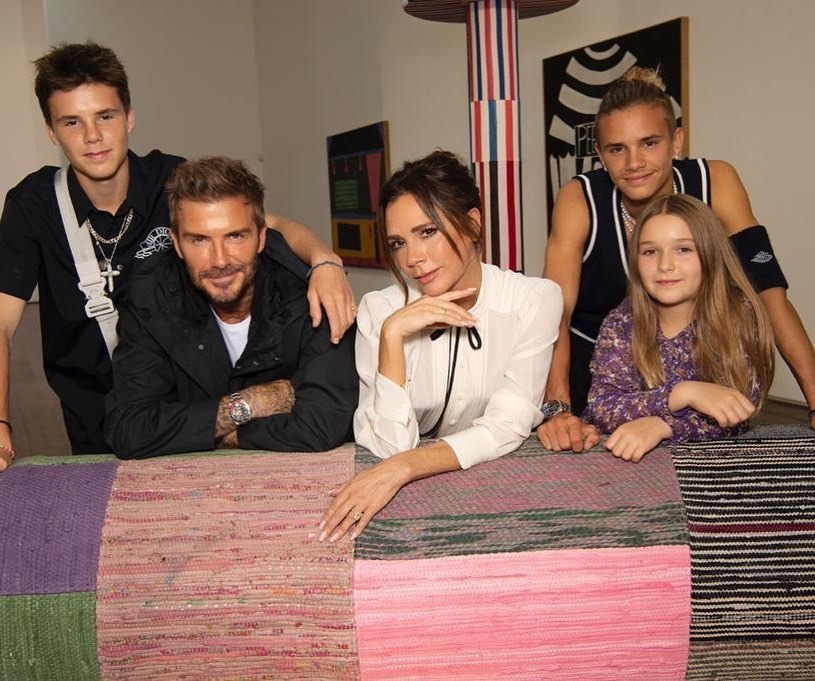 gia dinh Beckham tu hop anh 1