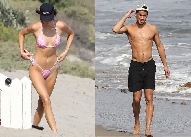 Kendall Jenner xuong pho voi ban trai anh 2