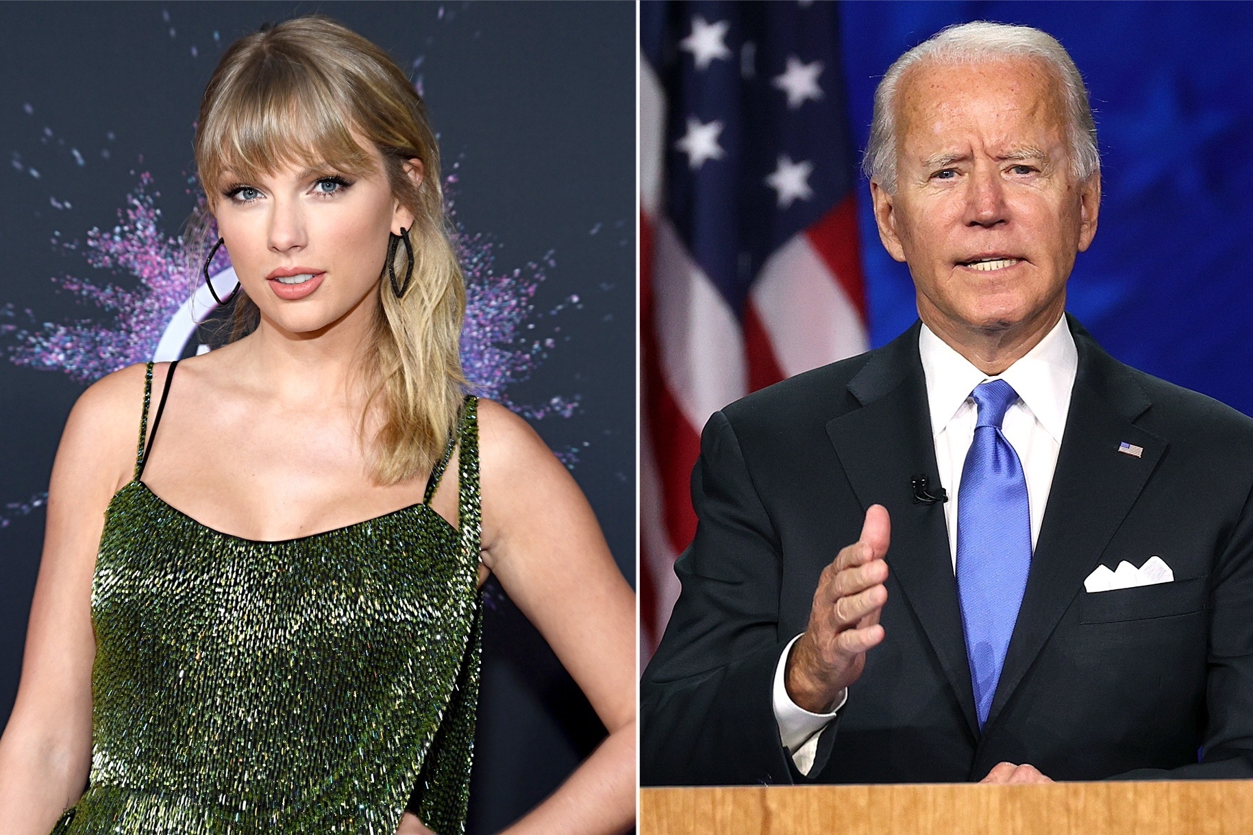 Taylor Swift ung ho Joe Biden lam tong thong hinh anh