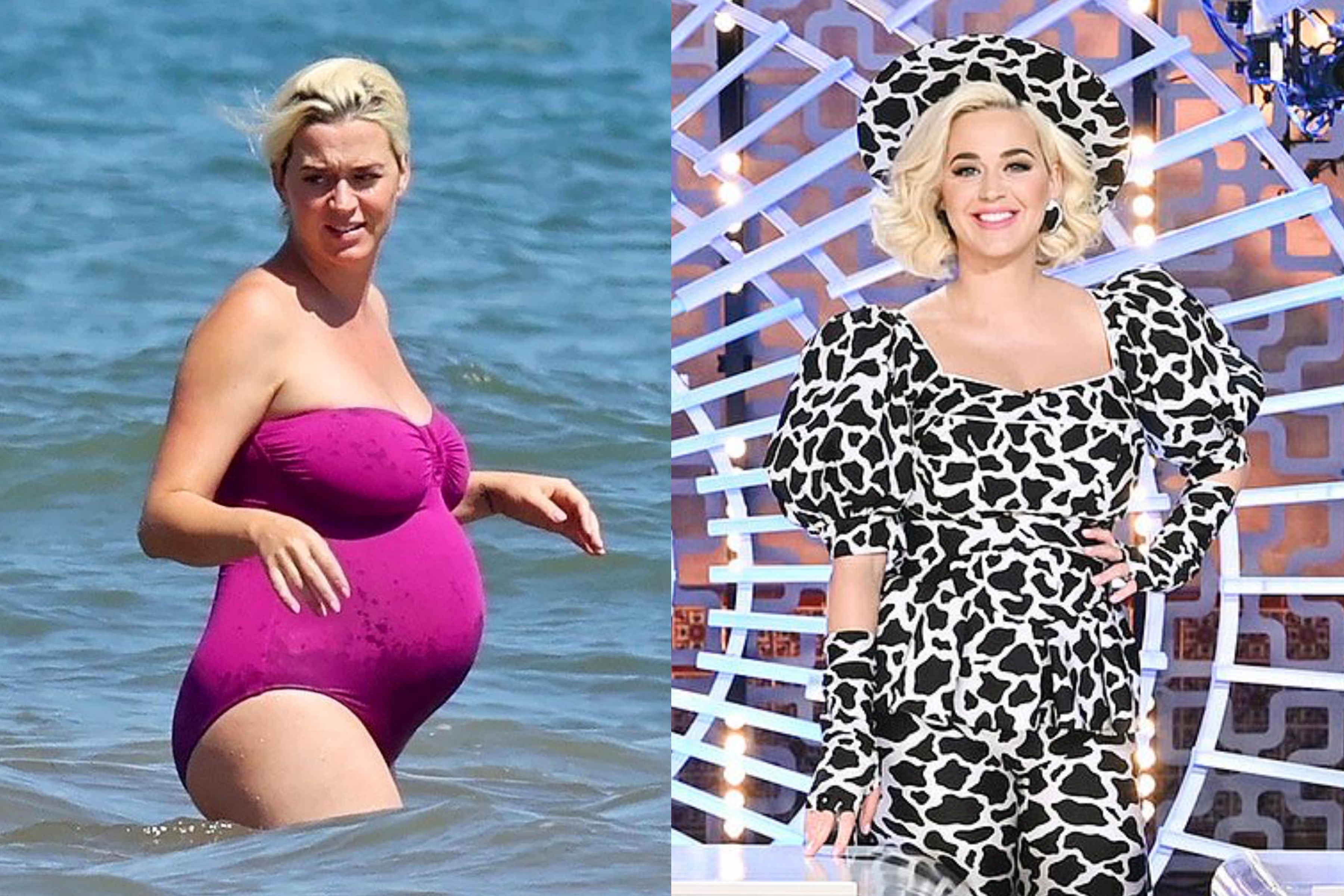 Katy Perry lay lai voc dang sau sinh hinh anh