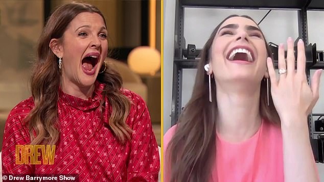 Lily Collins khoe nhan dinh hon anh 1