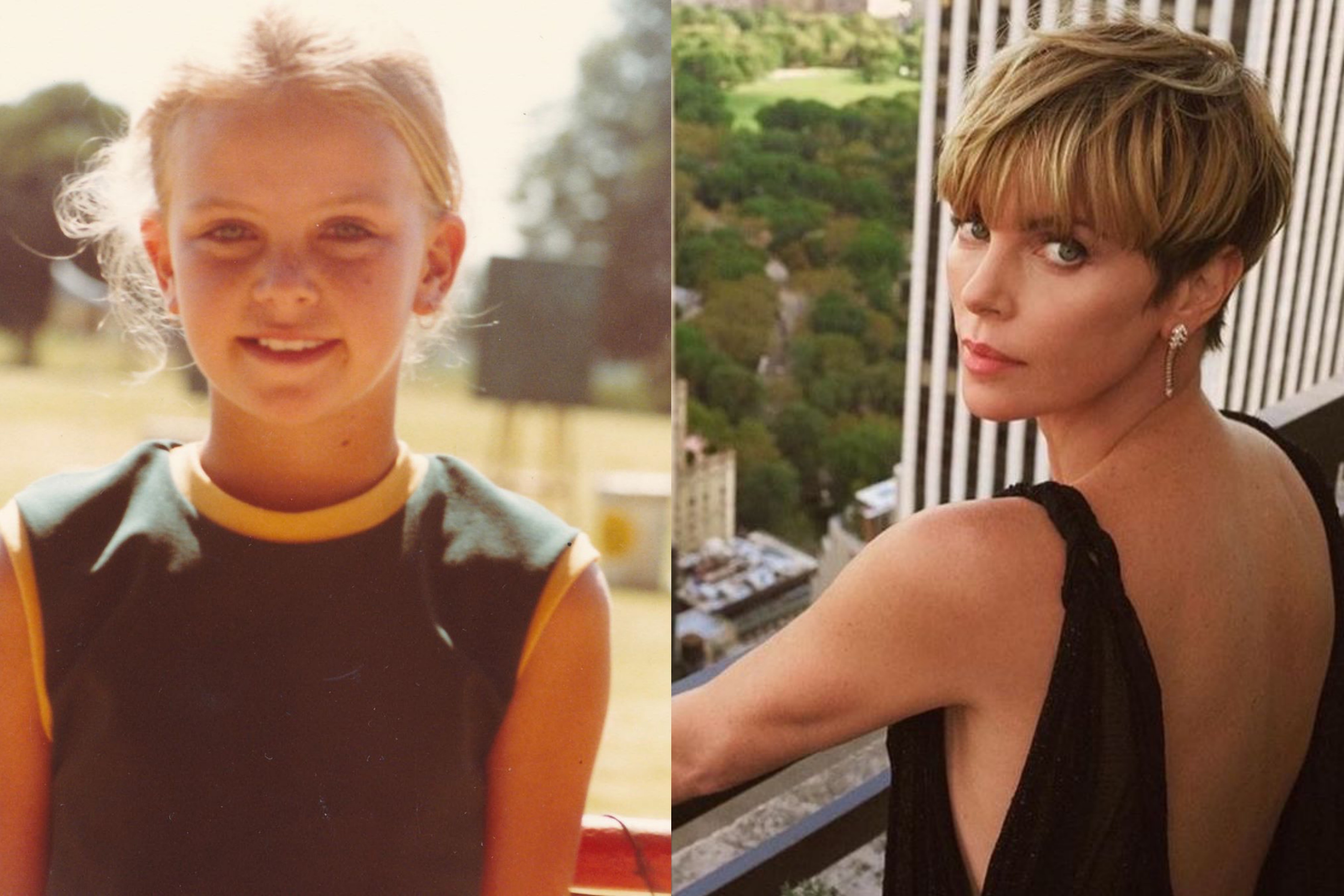 Anh ngay be cua Charlize Theron hinh anh