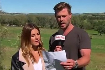 Chris Hemsworth muon lam BTV thoi tiet hinh anh