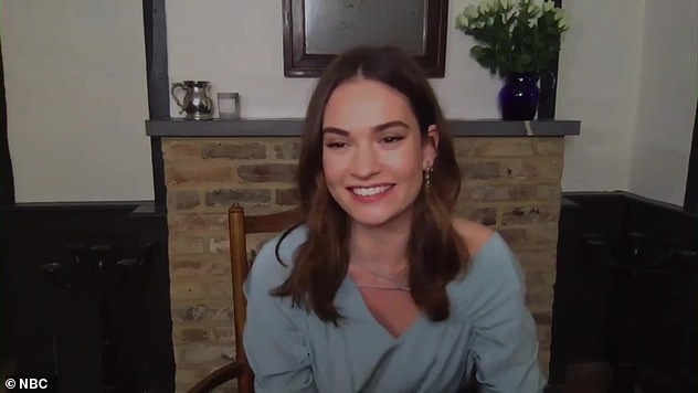 Lily James ngoai tinh anh 1