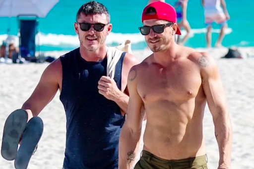 Luke Evans chia tay anh 1