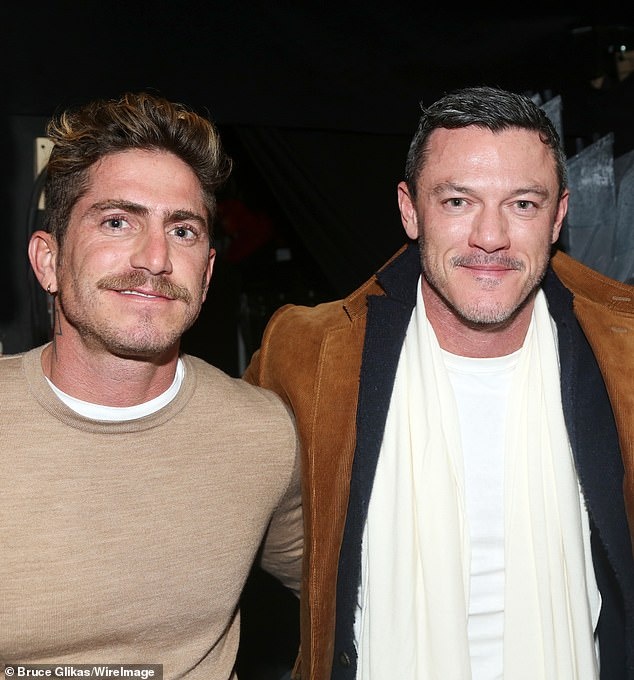 Luke Evans chia tay anh 1