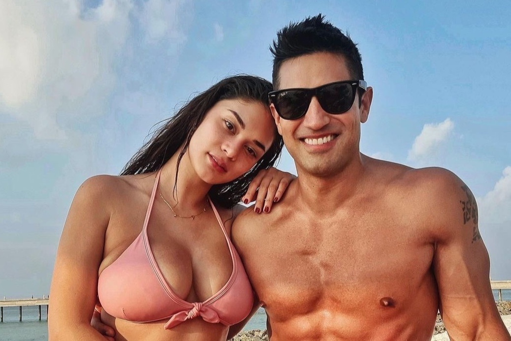 Tinh yeu cua Hoa hau Pia Wurtzbach va ban trai doanh nhan hinh anh