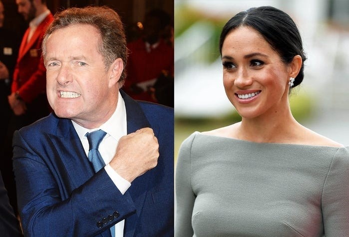 MC Piers Morgan va nhung lan khieu chien voi phai dep hinh anh