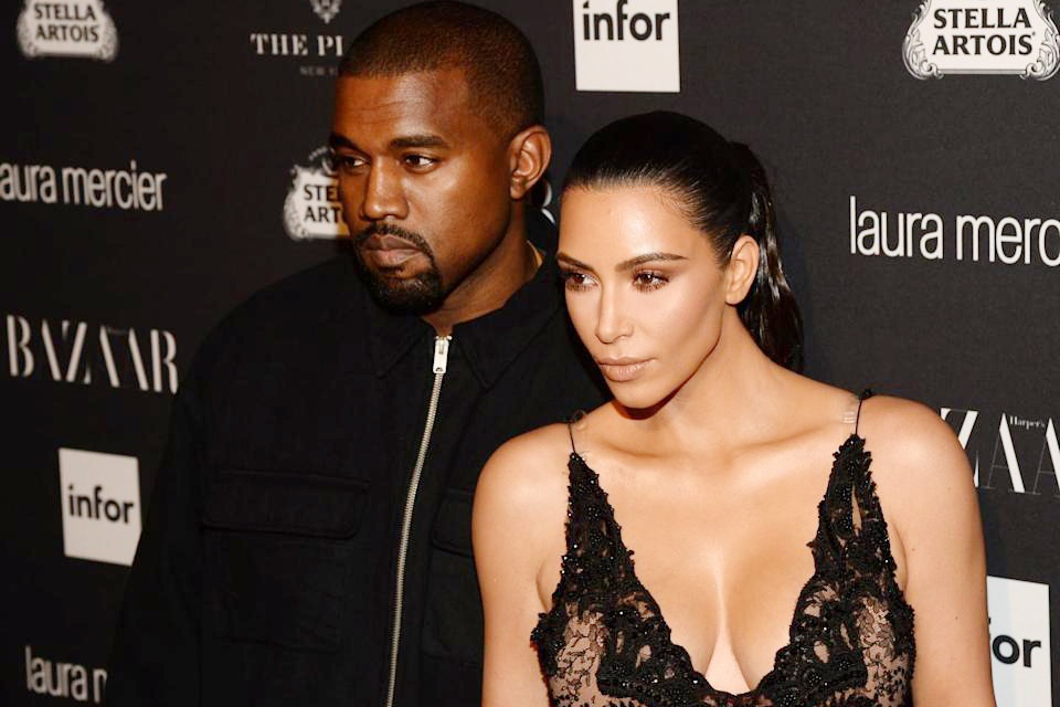 Kanye West doi quyen nuoi con voi Kim Kardashian hinh anh