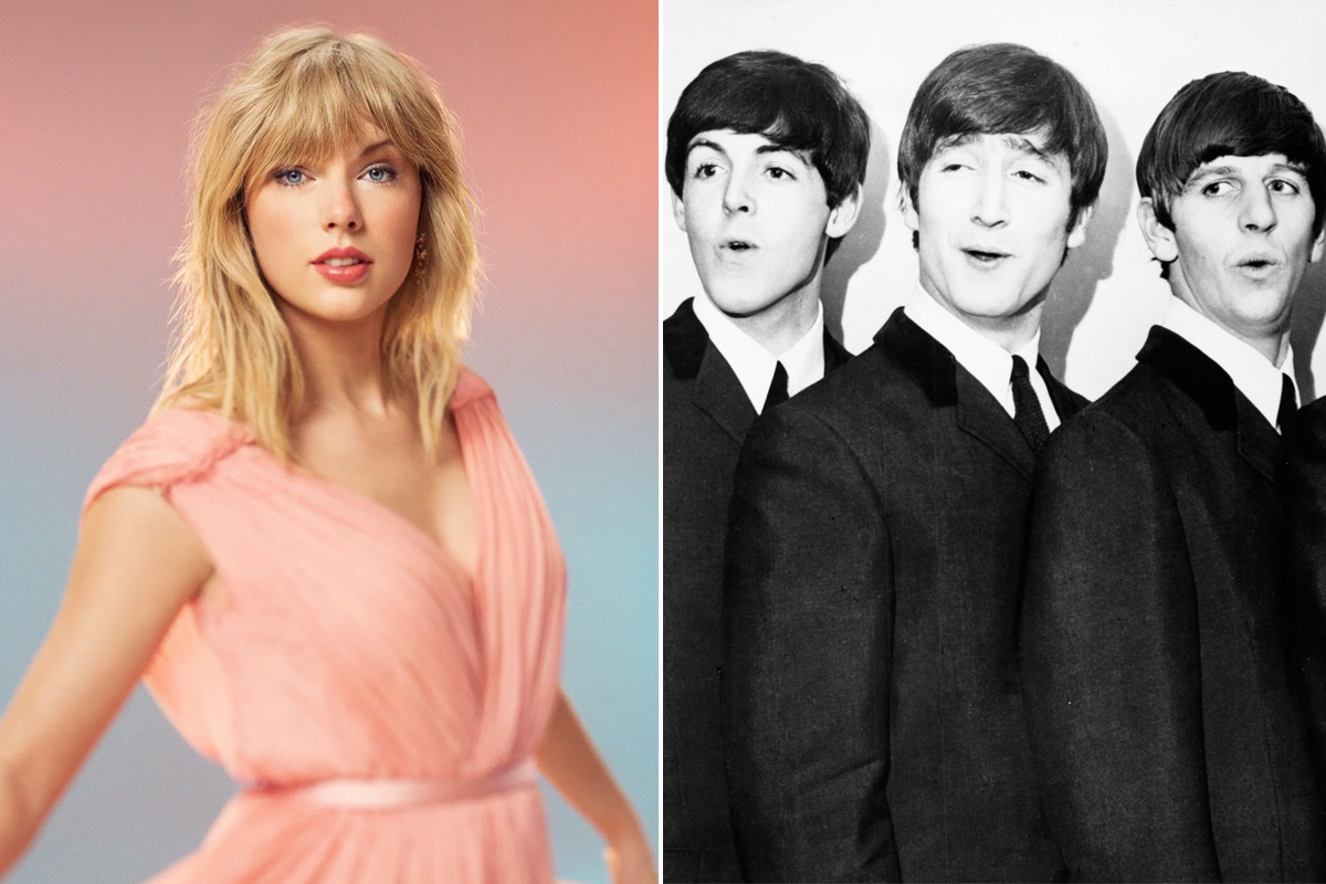 Taylor Swift pha ky luc The Beatles anh 1