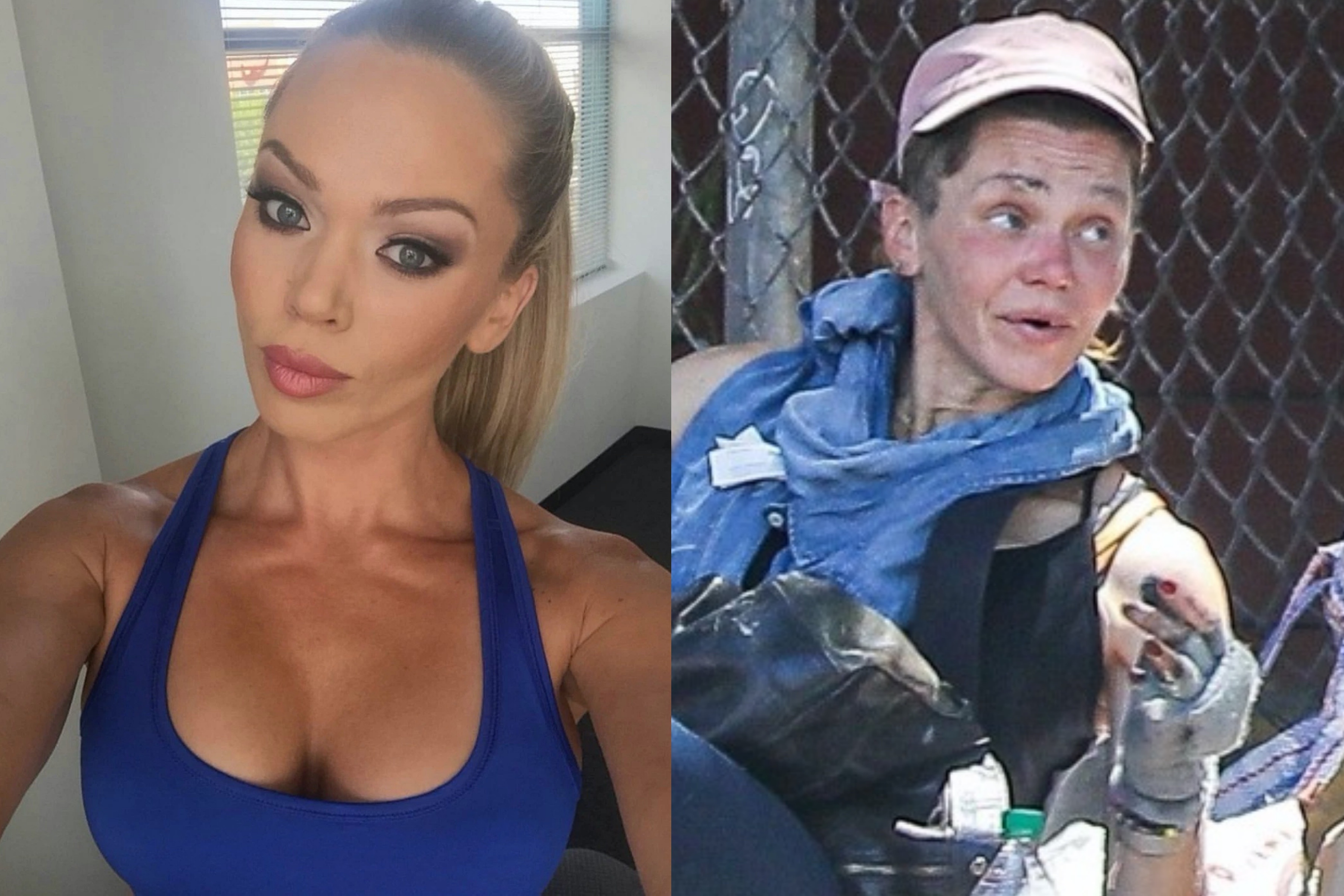 Nguoi mau My song canh vo gia cu, luc thung rac tim do an hinh anh