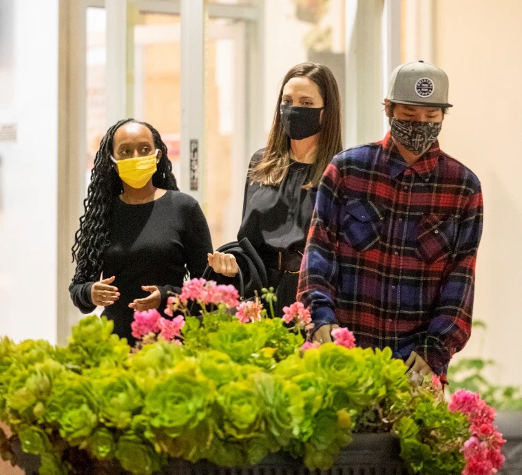 Angelina Jolie dạo phố cùng Pax Thiên ảnh 1 Angelina Jolie dao pho cung Pax Thien anh 1